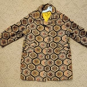 Vintage carpetbag coat